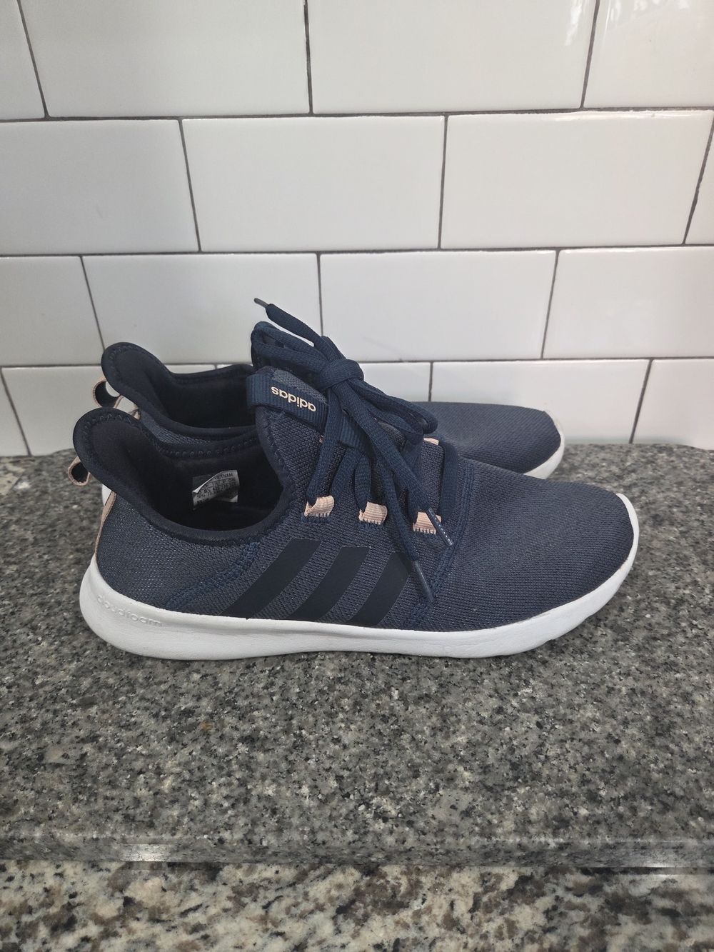 Adidas Women's Adidas Cloudfoam Pure 2.0 Navy Size 10